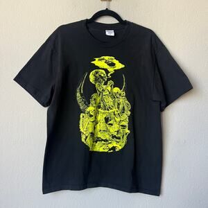 Supreme Mutants Black Yellow Graphic Tee Size M